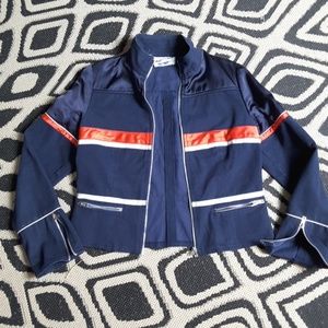 Vintage Roncelli moto style jacket